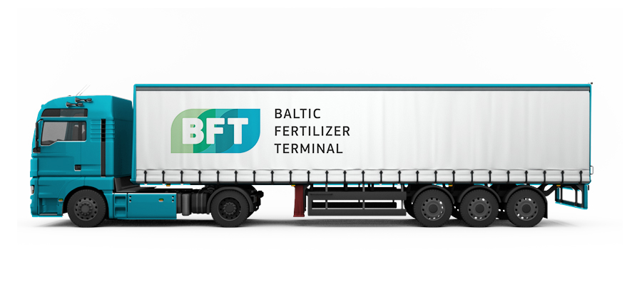 БТУ логотип на грузовике